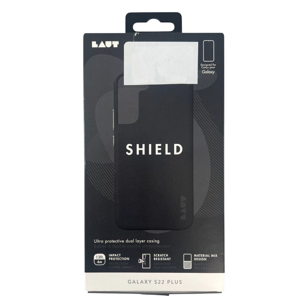 LAUT SHIELD Case Samsung Galaxy S22 Plus Black New